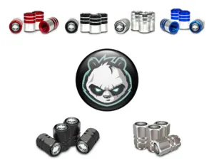 Wheel Valve Caps for Trucks Universal Fit Edition